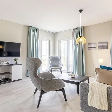 5 Sterne Boddenkieker Mit Grosser Eckterrasse Und Boddenblick * Wustrow (Fischland)