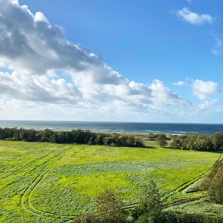 5 Sterne Boddenkieker Mit Grosser Eckterrasse Und Boddenblick Apartment
